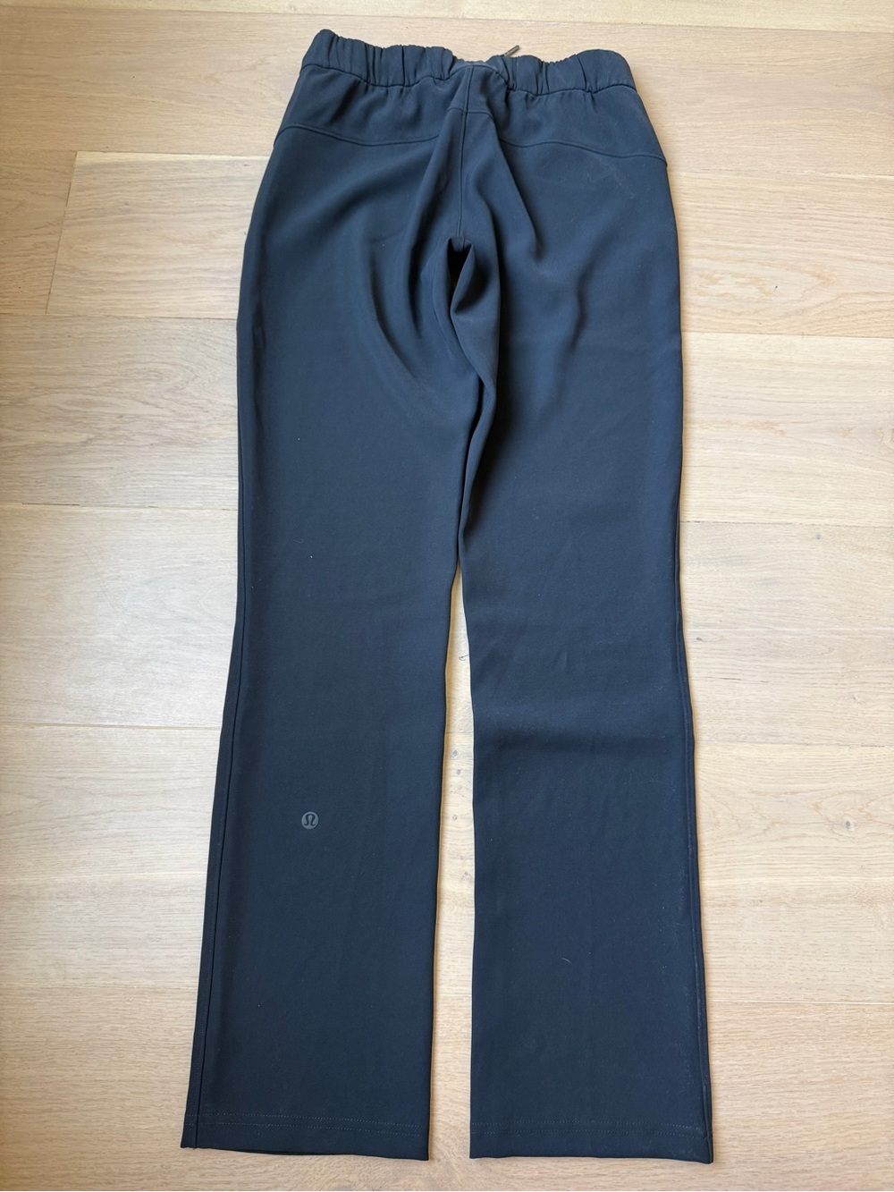 lululemon athletica Black Drawstring Straight-Leg Trousers - Picture 2 of 3